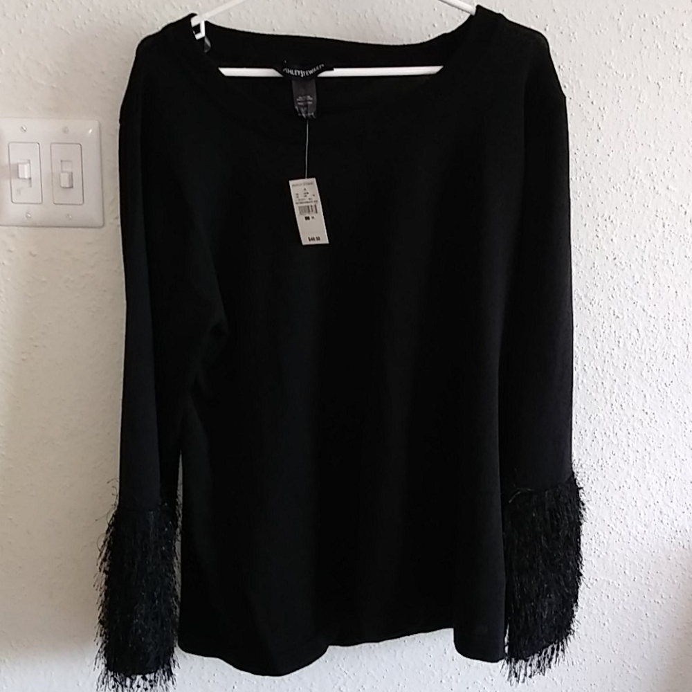 Black sweater